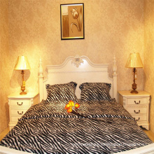 Leopard Printed Polar Fleece Bed Sheets Wholesale